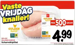 Vomar Voordeelmarkt GULDEN Hoeve scharrelkipfilet aanbieding