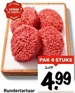 Vomar Voordeelmarkt Rundertartaar aanbieding