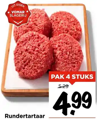 Vomar Voordeelmarkt Rundertartaar aanbieding