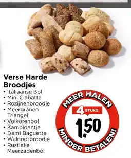 Vomar Voordeelmarkt Verse Harde Broodjes aanbieding