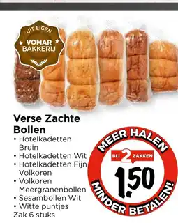 Vomar Voordeelmarkt Verse Zachte Bollen aanbieding