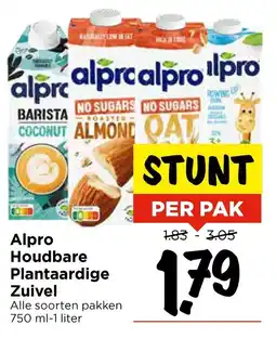 Vomar Voordeelmarkt Alpro Houdbare Plantaardige Zuivel aanbieding