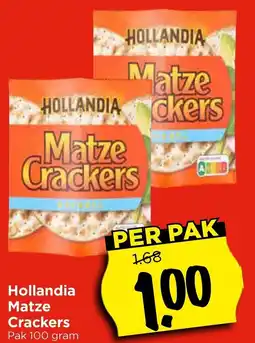 Vomar Voordeelmarkt Hollandia Matze Crackers aanbieding