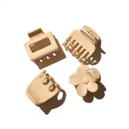 Douglas Hairlust Small Claw Hair Clips, 4-Pack aanbieding