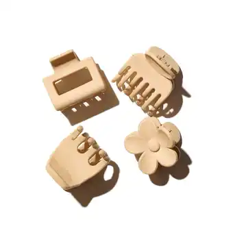 Douglas Hairlust Small Claw Hair Clips, 4-Pack aanbieding