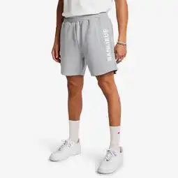 Foot Locker Banlieue B+ 3d Heren Korte Broeken - Grijs - Maat: S - Katoen Fleece - Foot Locker aanbieding