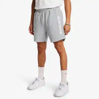 Foot Locker Banlieue B+ 3d Heren Korte Broeken - Grijs - Maat: S - Katoen Fleece - Foot Locker aanbieding