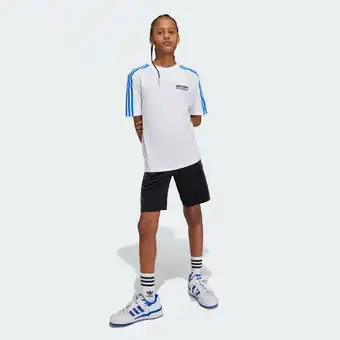 Foot Locker Adidas Adibreak Unisex T-shirts - Wit - Maat: 123 - 129 CM - Foot Locker aanbieding