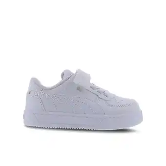 Foot Locker Puma Caven 2.0 Unisex Schoenen - Wit - Maat: 20 - Leer - Foot Locker aanbieding