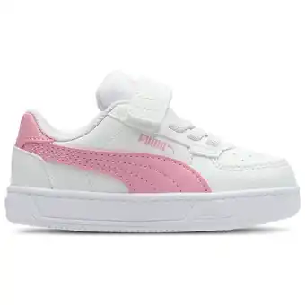 Foot Locker Puma Caven 2.0 Unisex Schoenen - Wit - Maat: 25 - Leer - Foot Locker aanbieding