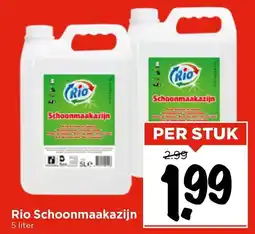 Vomar Voordeelmarkt Rio Schoonmaakazijn aanbieding