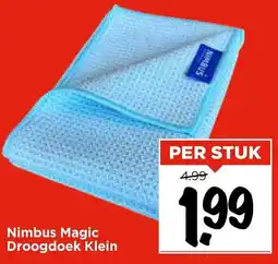 Vomar Voordeelmarkt Nimbus Magic Droogdoek Klein aanbieding