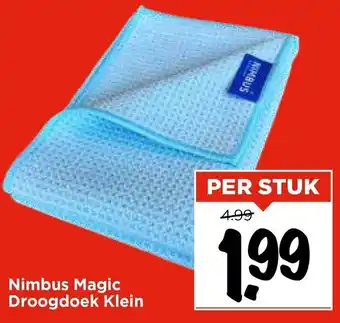 Vomar Voordeelmarkt Nimbus Magic Droogdoek Klein aanbieding