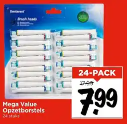 Vomar Voordeelmarkt Mega Value Opzetborstels aanbieding