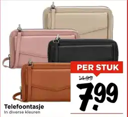 Vomar Voordeelmarkt Telefoontasje aanbieding