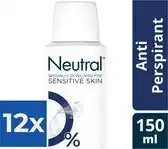 Bol.com Neutral Deospray - Anti-Perspirant 150 ml - Voordeelverpakking 12 stuks aanbieding