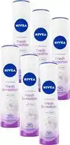 Bol.com NIVEA - Deodorant - Fresh Sensation - Anti-Transpirant - 6 x 150ml aanbieding