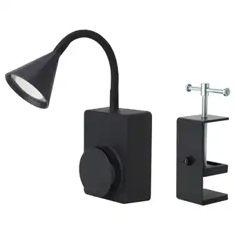 IKEA TÅgvirke Led-klemspot, op batterijen buiten/dimbaar zwart aanbieding