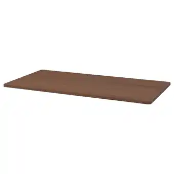 IKEA IdÅsen Tafelblad, bruin, 140x70 cm aanbieding