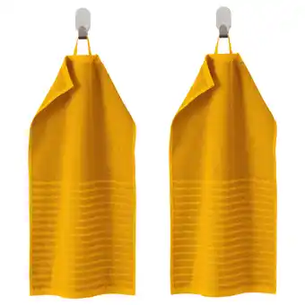 IKEA VÅgsjÖn Gastendoekje, goudgeel, 30x50 cm aanbieding