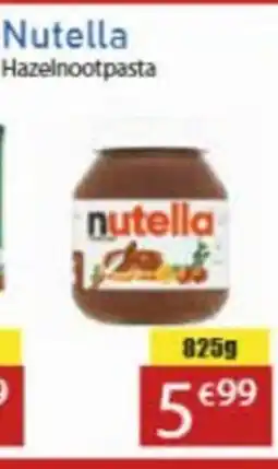 Tanger Markt Nutella aanbieding