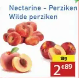 Tanger Markt Nectarine Perziken aanbieding