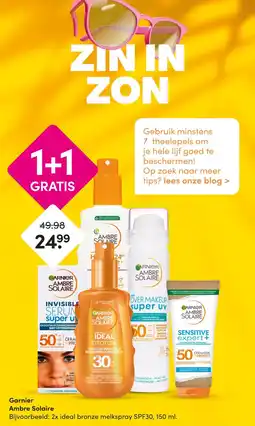 DA Garnier Ambre Solaire aanbieding