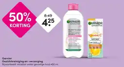 DA Garnier Gezichtsreiniging en verzorging aanbieding