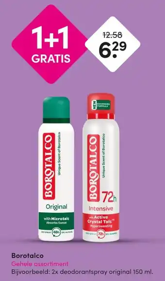 DA Borotalco aanbieding