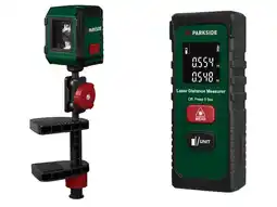 Lidl PARKSIDE Kruislijnlaser of laser-afstandsmeter aanbieding