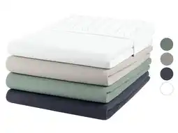 Lidl LIVARNO home Jersey hoeslaken 90-100 x 200 cm aanbieding