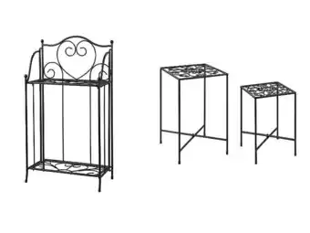 Lidl LIVARNO home Metalen plantenrek of -krukjes aanbieding