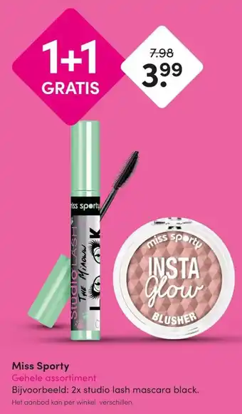 DA Miss Sporty aanbieding
