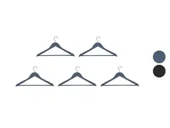 Lidl LIVARNO home Kledinghangers 5 stuks aanbieding