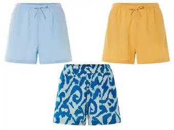 Lidl esmara Korte mousseline dames broek aanbieding