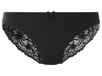 Lidl esmara Brazilian slip met kant aanbieding