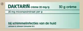 DA Daktarin Crème 30 gram aanbieding