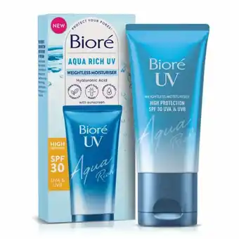 Plein.nl Bioré Weightless Moisturiser UV aanbieding