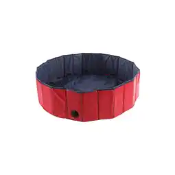 Van Cranenbroek Zwembad hond Doggy Splash blauw/rood 120x30cm aanbieding