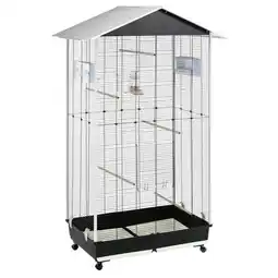 Pets Place Ferplast Voliere Nota - Vogelverblijven - 95x64x165.5 cm Zwart aanbieding
