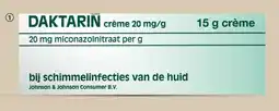 DA Daktarin Crème 15 gram aanbieding
