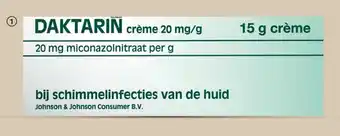 DA Daktarin Crème 15 gram aanbieding