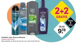 DA Andrélon, Axe, Dove en Rexona aanbieding