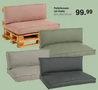 Karwei Palletkussen set Hidde aanbieding