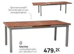 Karwei Tafel Otto aanbieding