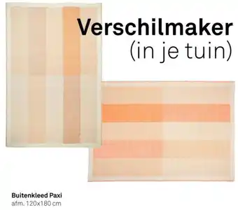 Karwei Buitenkleed Paxi aanbieding
