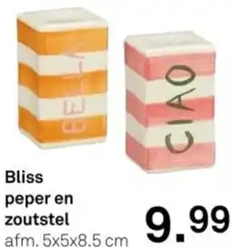 Karwei Bliss peper en zoutstel aanbieding