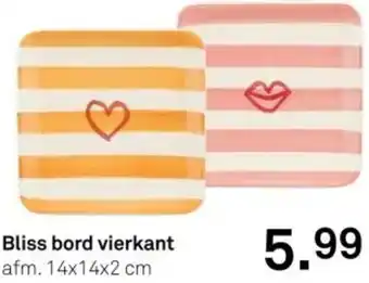 Karwei Bliss bord vierkant aanbieding