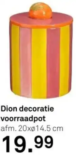 Karwei Dion decoratie voorraadpot aanbieding