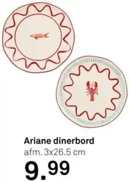 Karwei Ariane dinerbord aanbieding